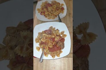 Meals for 2 under $5(Episode 88) #spaghetti #budget #bowtie #dinner