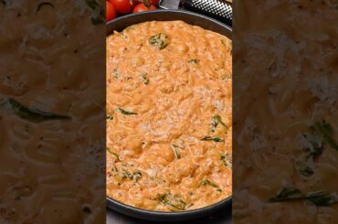 One Pot Creamy Tomato Orzo