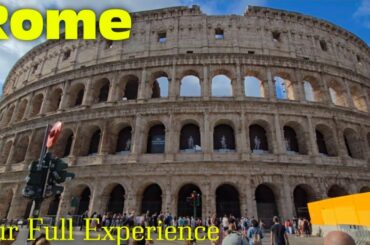 Rome, Italy | Food Tour | Walking Tour | Vatican, Colosseum, Forum, Pantheon #Rome #Italy #romeitaly