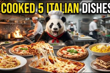 I Cooked 5 Legendary Italian Recipes