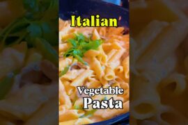 Italian vegetable pasta #recipe #food #cooking #italian
