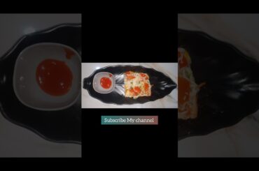 Bread Pizza #recipe #foodshorts #food #cooking