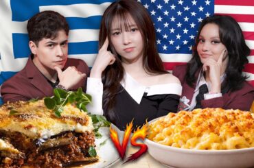 🇬🇷Greece vs 🇺🇸USA: The Battle Between Clean and High-calorie Cuisine | World War Chef (ENG/KOR)