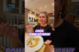 One of the best for traditional Roman food in Rome🇮🇹 #rome #italy #travel #foodie