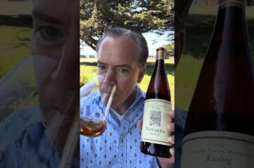 Bacchus Bruce 2009 Navarro Vineyards Riesling Anderson Valley Mendocino County Wine Tasting