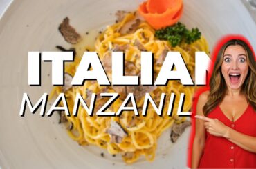 Most AUTHENTIC 👌 ITALIAN RESTAURANTS in Manzanillo, Costa Rica