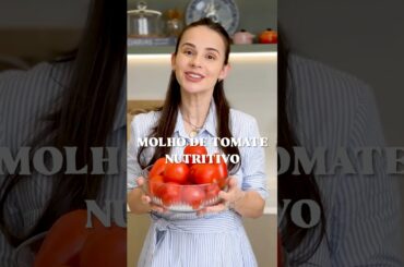 Molho de tomate 🍅 nutritivo ❤️   #receitas #receitafacies