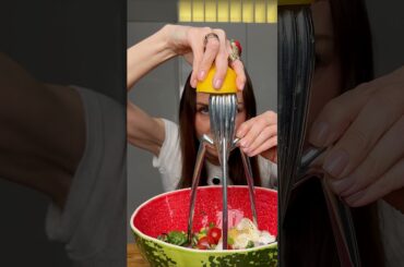 🥗 Хрустящий салат с пастой и сливочные ножки. Больше рецептов в тг Alena.Mad #рецепты