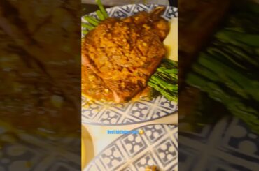 Ohh went to Italy but chose Steak🤷🏿‍♂️#food #birthday #shortvideo