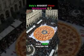 This Pizza Record Is Absolutely INSANE! 🤯 #shorts #foodchallenge #worldrecord