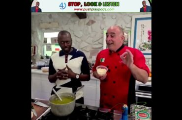 Chef Baba Drops Italian Food Rules 🚫🧀🍍No Cheese on Seafood & NO Pineapple on Pizza 🍕#shorts