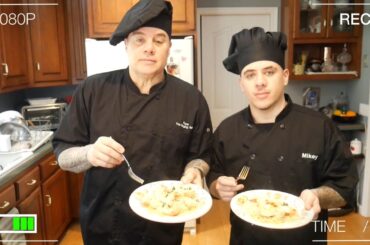 Cooking with Pops | Episode 9: Shrimp Scampi Over Linguini | The Raging Italian