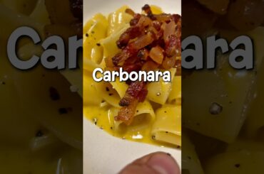 Carbonara 🇮🇹 #receta #chefdefamilia #cocinareal #chef #carbonara