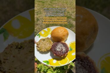 Best homemade Italian desserts by my mum 😍#italianfood #traveldiaries #pistachiolovers #lifeinitaly