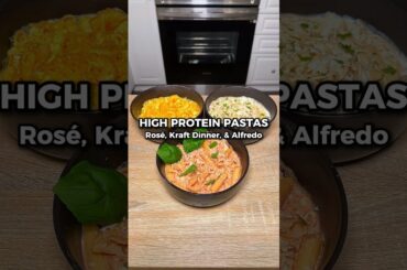 CRAZY High Protein Pasta Recipes Pt. 1 #shorts #pasta #highprotein