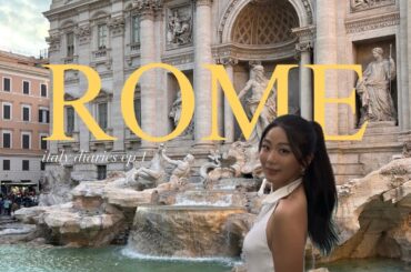 we did EVERYTHING in rome in one day 🇮🇹 | Italy diaries ep.1