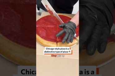 Famous Chicago Style Stuffed Pizza 🍕👌@enzos.pizza24