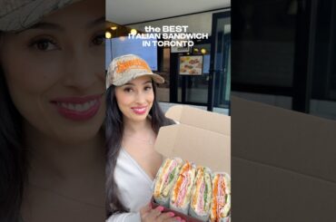 Toronto’s best Italian sandwich 🇮🇹#torontofoodie #torontoeats #sandwich #foodreview #foodvlog
