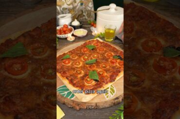 Best Pizza dough recipe with homemade pizza sauce in Nester Full Stack Air Fryer 🌿 Recipe is pinned