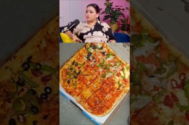 Bharti pizza 🍕 #recipe #pizzarecipe #viralrecipe #easyrecipe #bharti #foodie #trending