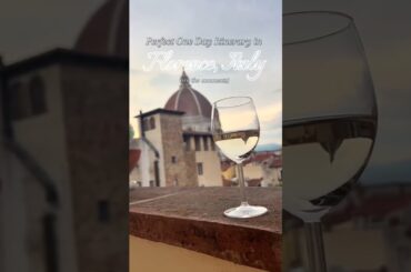 The Perfect One-Day Itinerary for Florence, Italy 🇮🇹 ☀️ Sunrise at Piazzale Michelangelo: