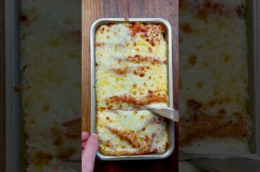 Simple protein lasagna that's actually delicious #italiancuisine #proteinrecipe #healthyfood