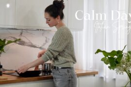 Slow Living in Italy | Cooking Delicious Octopus Recipes, Baking for AMBA & Yoga