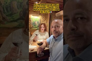 We Promised Our Kids We Wouldn’t Have Too Much Fun in Italy…