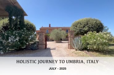 HOLISTIC JOURNEY TO UMBRIA ITALY - SHORT DOC BY GINA BARBOZA (GSU MFA  27')  #actor #retreat #italy