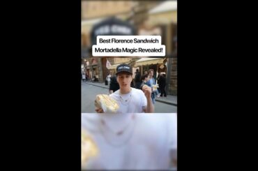 @Jacksdiningroom Tries Best Sandwich in Florence #jdr #yeschef #jacksdiningroom #Italy #sandwich