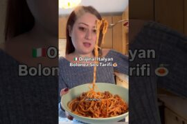 Orijinal İtalyan Bolonez sos tarifi 🇮🇹🍝 #bolonez #makarna #sostarifleri