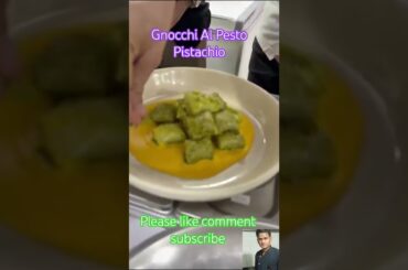 Gnocchi Al Pesto Pistachio #food #italiancuisine #pizza #streetfood #ekmotahathighumechala #ख़बर1