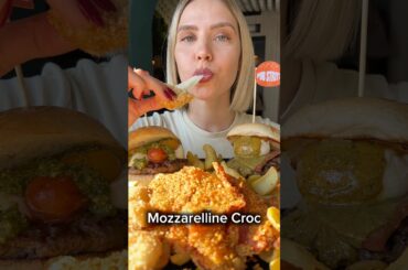 ASMR mukbang burgers eating video #asmreating #mukbang #eatingsounds #eatingshow