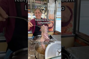 İtalyanlar da şırdan yiyor 😍 #lampredotto  #italya #yemek #şırdan
