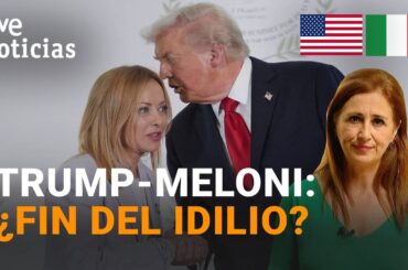 TENSIÓN EE.UU.-ITALIA | TRUMP ATACA a MELONI: "PENSABA que era VALIENTE. ME EQUIVOQUÉ" | RTVE