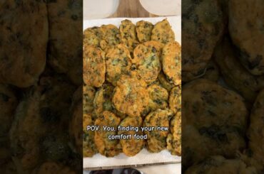 Spinach Fritters. Definitely worth it. #homemade #italiancuisine #fyp #appetizer