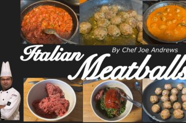 Meatballs | Italian Saucy Meatballs | Italian Recipe | Easy Gluten Free | No Egg | Spicy Sauce