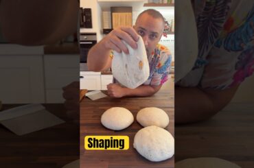 Shaping Sourdough Italian Herbs and Cheddar Cheese #shorts
