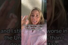 #stitch with Hannah Chody #minerals #water #italy #europe... #Shorts #ciaoamberc