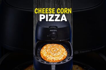 Cheese Corn Pizza 😋 | Easy Cheesy Pizza Recipe at Home #Shorts #PizzaLovers