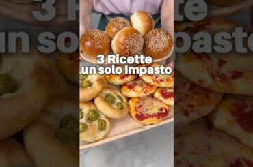 UN SOLO IMPASTO 3 RICETTE #nataliacattelani