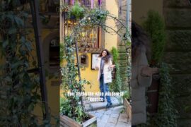 Wine Window -Italy- Florence’s hiden gem #explore #travel #italy #adventure #shorts #subscribe