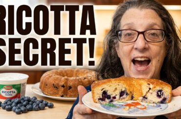 The Best Blueberry Ricotta Cake You’ll Ever Make | Italian Cooking | Recipe of the Day