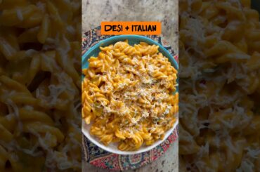 Italian pasta got Indian tadka 🇮🇳🍝 #shorts #recipe #viral #ytshorts #cooking #shortsfeed