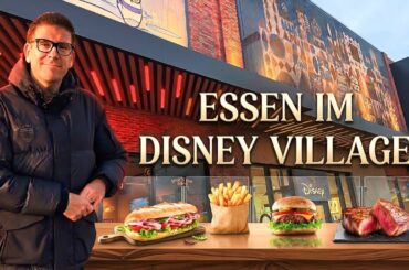 DAS sind die besten Restaurants im Disney Village! 🍔 Disneyland Paris Food Guide 2026 ✨☺️