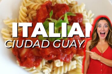 Ciudad Guayana's ITALIAN RESTAURANTS 🍔 Showdown! Top 5 Places Ranked! Venezuela