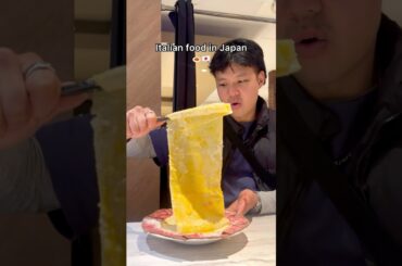 Italian Food in Japan #japan #japanfood #pasta