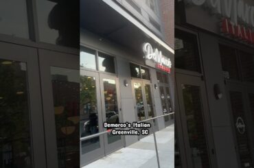 10/10 … no notes. Demarco’s Italian did not miss! #greenvillesc #food #downtowngreenville