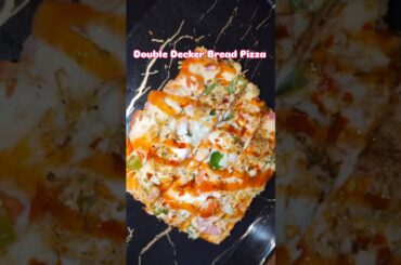 Double Decker Bread Pizza. No oven Recipe @brunchbitekitchen #cooking #food