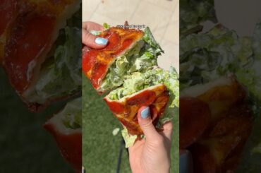 Recipe in description!!🍕✨